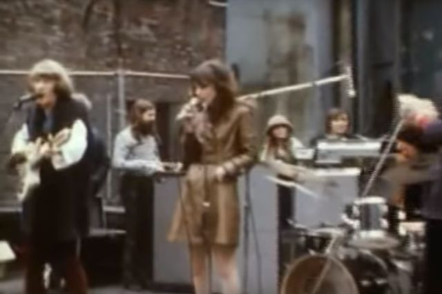 Jefferson Airplane on the Midtown rooftop